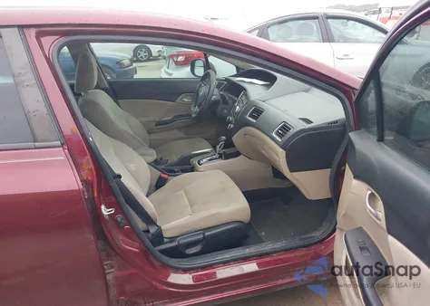 2013 Honda Civic Lx z USA, uszkodzony, nr VIN 2HGFB2F5XDH571369